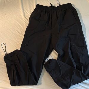 PINK Cargo Parachute Pants